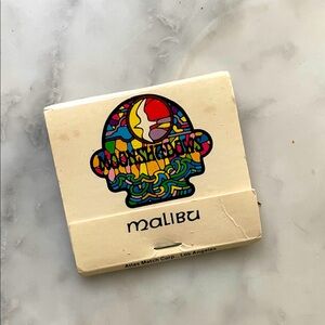 Vintage Moonshadows Malibu Matchbook